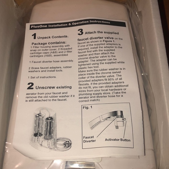 PlusOne Counter Water Filtration Unit - Picture 4 of 12